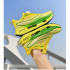 Carbon board running shoes autumn and winter rotating buckle sports double mesh shoes ultra light shock absorption+ultra light carbon board+rotating buckle Lemon yellow Carbon board running shoes autumn and winter rotating buckle sports double mesh shoes ultra light shock absorption+ultra light carbon board+rotating buckle Lemon yellow