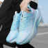 Women's running shoes, breathable full palm carbon plate soft sole, lightweight shock-absorbing sports shoes+ultra light carbon plate powder blue Women's running shoes, breathable full palm carbon plate soft sole, lightweight shock-absorbing sports shoes+ultra light carbon plate powder blue
