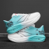 Carbon board running shoes racing professional sports competition ultra light rebound running shoes sports shoes cyan Carbon board running shoes racing professional sports competition ultra light rebound running shoes sports shoes cyan