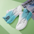 Carbon board running shoes racing professional sports competition ultra light rebound running shoes sports shoes cyan Carbon board running shoes racing professional sports competition ultra light rebound running shoes sports shoes cyan