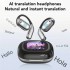 AI translation headset, wireless smart headset