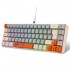 Ergonomic Wired Gaming keyboard - 68 keys