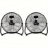 2-piece Simple Deluxe 18-inch 3-speed fan