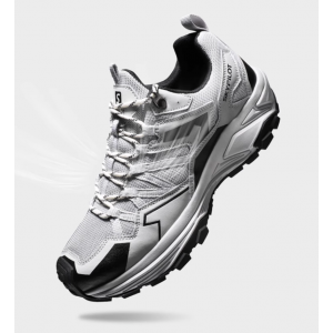 Lightweight hiking and mountaineering shoes for men, waterproof, anti slip, wear-resistant, spring and autumn outdoor breathable sports hiking shoes white