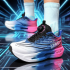 Carbon board running shoes, sports double mesh shoes, ultra light shock-absorbing running shoes, 8pro double mesh ultra light high elasticity rose pink Carbon board running shoes, sports double mesh shoes, ultra light shock-absorbing running shoes, 8pro double mesh ultra light high elasticity rose pink