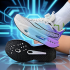 Carbon board running shoes, sports double mesh shoes, ultra light shock-absorbing running shoes, 8pro double mesh ultra light high elasticity Purple Carbon board running shoes, sports double mesh shoes, ultra light shock-absorbing running shoes, 8pro double mesh ultra light high elasticity Purple