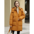 Women'S Cozy Mid-Length Hooded Jacket - Thick Winter Coat with Pockets, Casual Style, Solid Color, Long Sleeves, Perfect for Cold Weather Comfort, Winter Coat Women'S Cozy Mid-Length Hooded Jacket - Thick Winter Coat with Pockets, Casual Style, Solid Color, Long Sleeves, Perfect for Cold Weather Comfort, Winter Coat