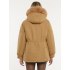 Women'S Winter Faux Fur Collar Zip-Up Parka Coat - Mid-Length Fleece Jacket with Large Pockets & Waist-Cinching, Camel Color, H-Line Silhouette, Full-Zip Closure Women'S Winter Faux Fur Collar Zip-Up Parka Coat - Mid-Length Fleece Jacket with Large Pockets & Waist-Cinching, Camel Color, H-Line Silhouette, Full-Zip Closure
