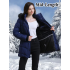 Women's Windproof Imitation Jacket with Hood & Faux-Fur Collar - Warm Quilted Coat, Two-Way Zipper, Multiple Pockets, Machine Washable, Mid-Length Winter Women's Windproof Imitation Jacket with Hood & Faux-Fur Collar - Warm Quilted Coat, Two-Way Zipper, Multiple Pockets, Machine Washable, Mid-Length Winter