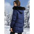 Women's Windproof Imitation Jacket with Hood & Faux-Fur Collar - Warm Quilted Coat, Two-Way Zipper, Multiple Pockets, Machine Washable, Mid-Length Winter Women's Windproof Imitation Jacket with Hood & Faux-Fur Collar - Warm Quilted Coat, Two-Way Zipper, Multiple Pockets, Machine Washable, Mid-Length Winter
