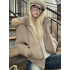 Women'S Waist-Cinching Thickened Short Coat Jacket - Winter Warmth, Structured Fit, Elegant Casual Outerwear for Everyday Women'S Waist-Cinching Thickened Short Coat Jacket - Winter Warmth, Structured Fit, Elegant Casual Outerwear for Everyday