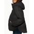 Women'S Oversized Hooded Down Jacket - Lightweight Warm Winter Coat with Full-Zip Front, Full-Length Zipper Closure, Button Closure Hood, Machine Washable Cold Weather Outerwear For Travel, Everyday Women'S Oversized Hooded Down Jacket - Lightweight Warm Winter Coat with Full-Zip Front, Full-Length Zipper Closure, Button Closure Hood, Machine Washable Cold Weather Outerwear For Travel, Everyday