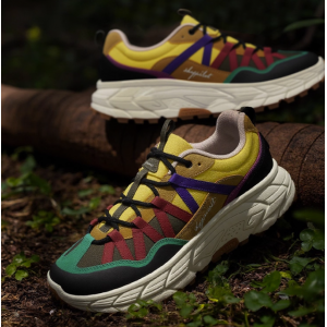 Climbing and Hiking 2025 New Style Thick Bottom Height Increase Retro Leisure Trend green